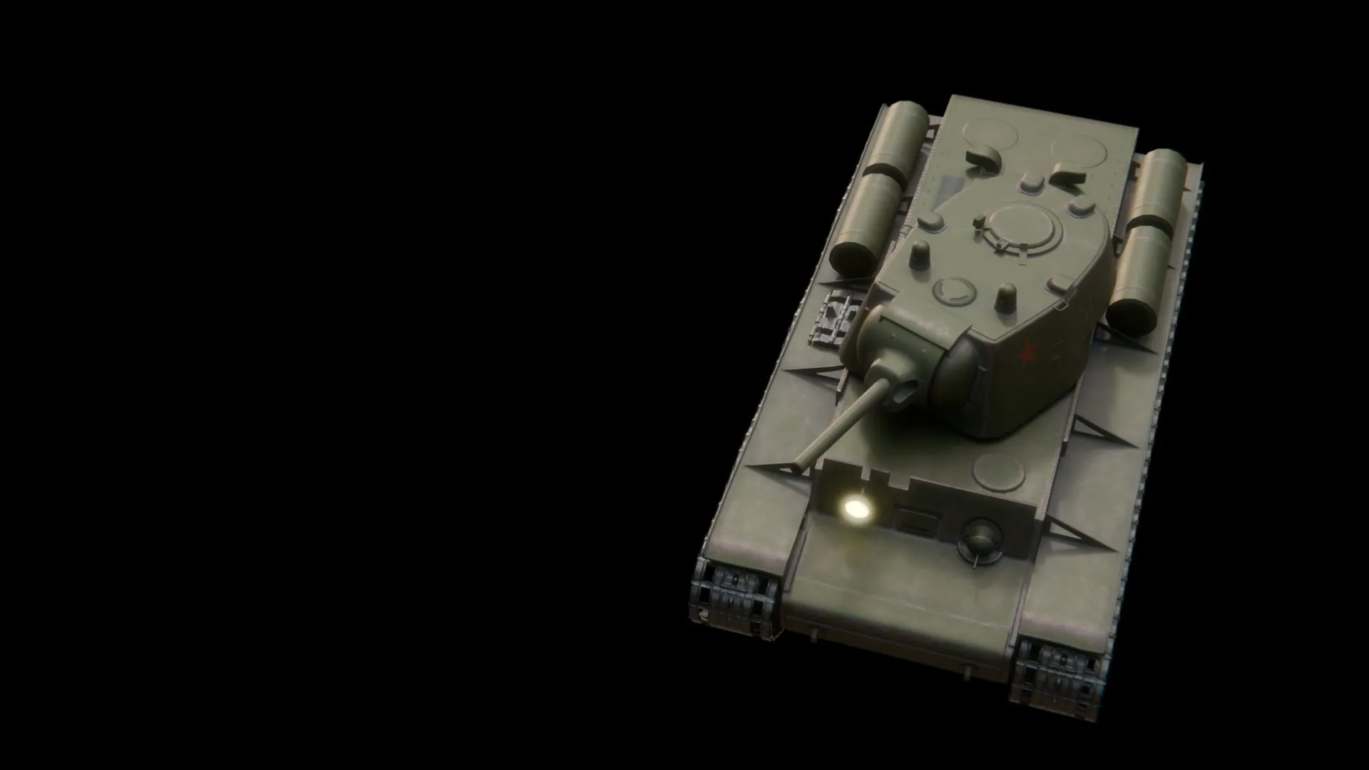 Heavy Tank: Turret and hull detail